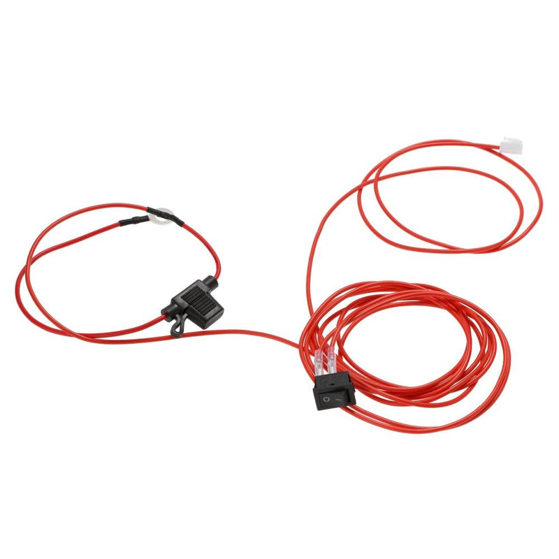 Load image into Gallery viewer, 6.6FT 20AWG ACC Electrical Wire w/5A ATC Inline Blade Fuse Holder & On/Off Switch