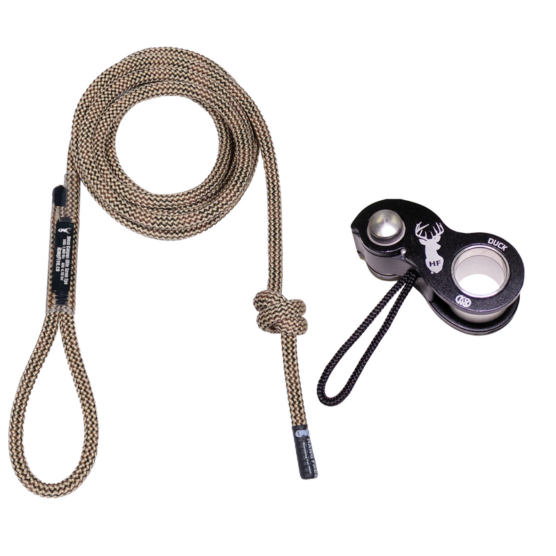 Load image into Gallery viewer, 9mm 'Ghost' Deluxe Sewn Tree Tether & Lineman's Belts