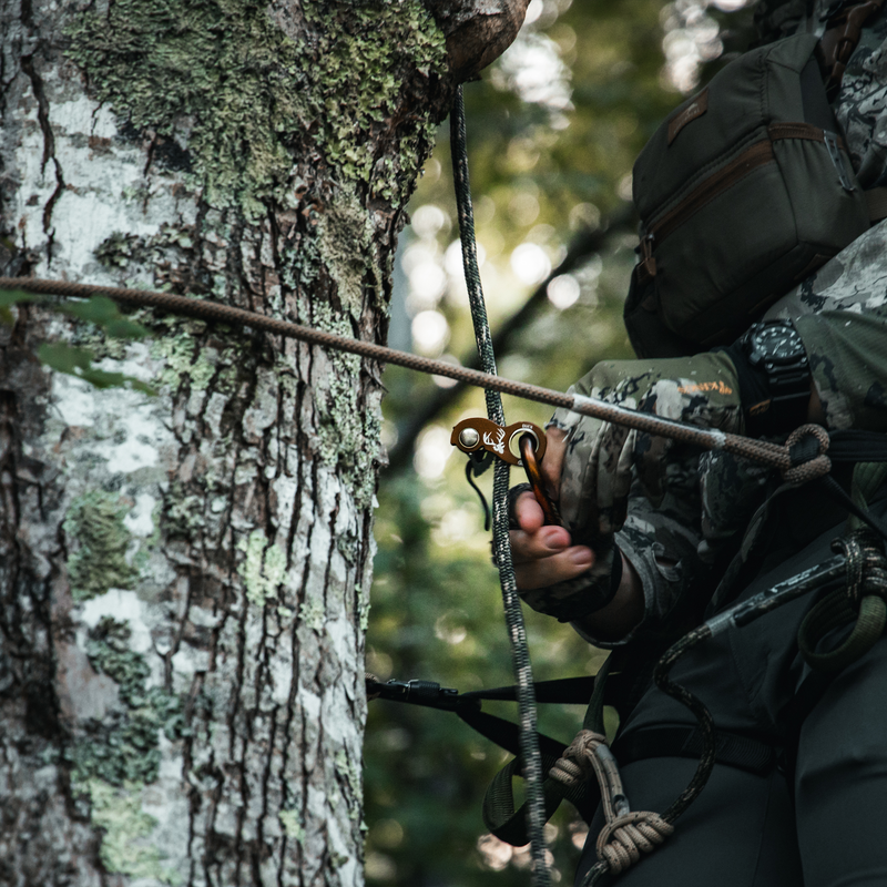 Load image into Gallery viewer, 8mm Predator™ Deluxe Sewn Tree Tether & Lineman's Belts