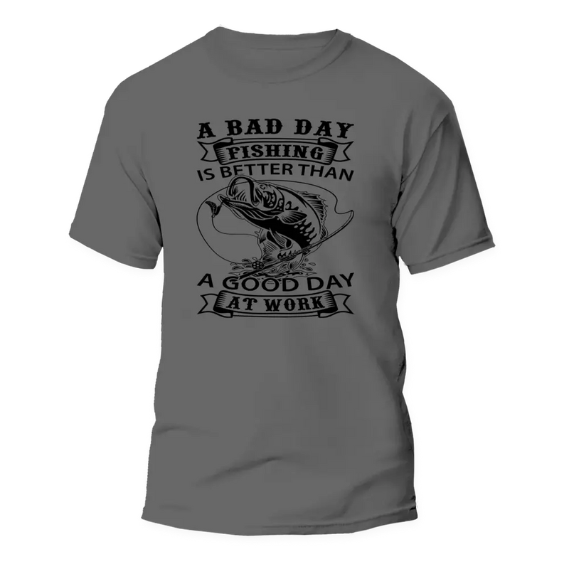 Load image into Gallery viewer, A Bad Day Fishing T-Shirt