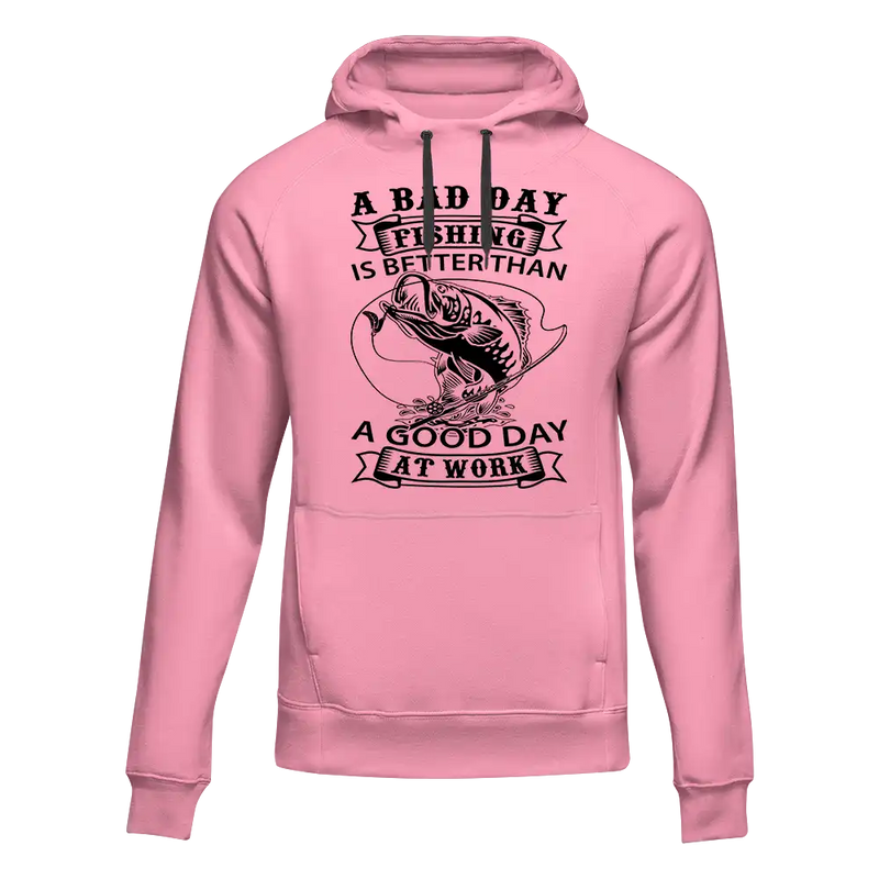 Load image into Gallery viewer, A Bad Day Fishing Unisex Hoodie