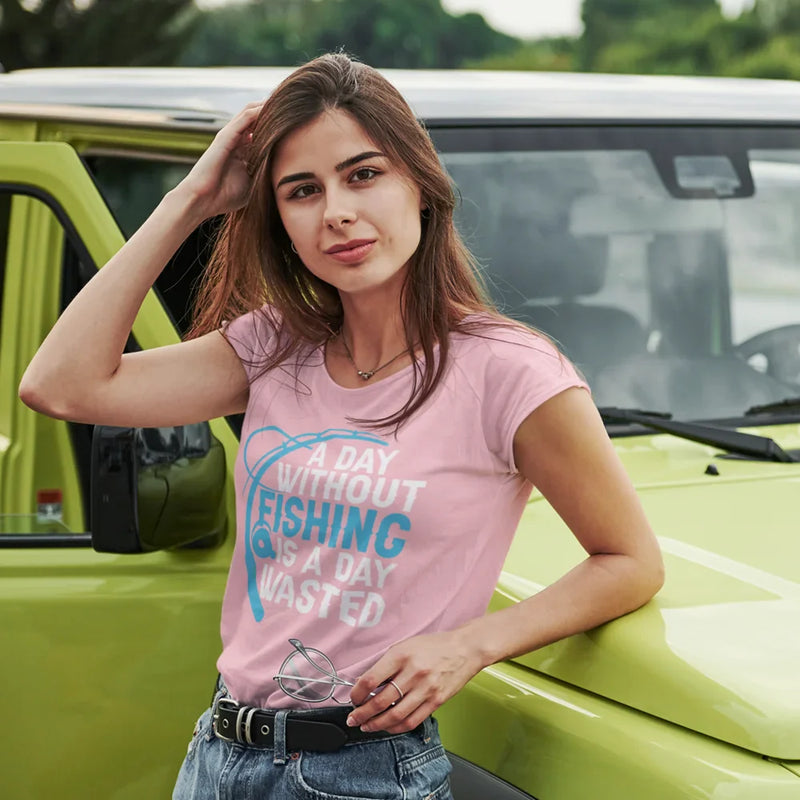 Load image into Gallery viewer, A Day Without Fishing T-Shirt for Women