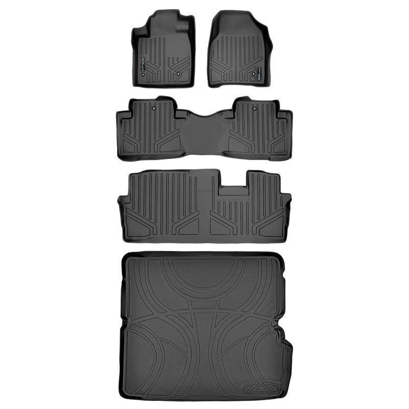 Load image into Gallery viewer, SMARTLINER Custom Fit Floor Liners For 2009-2015 Honda Pilot