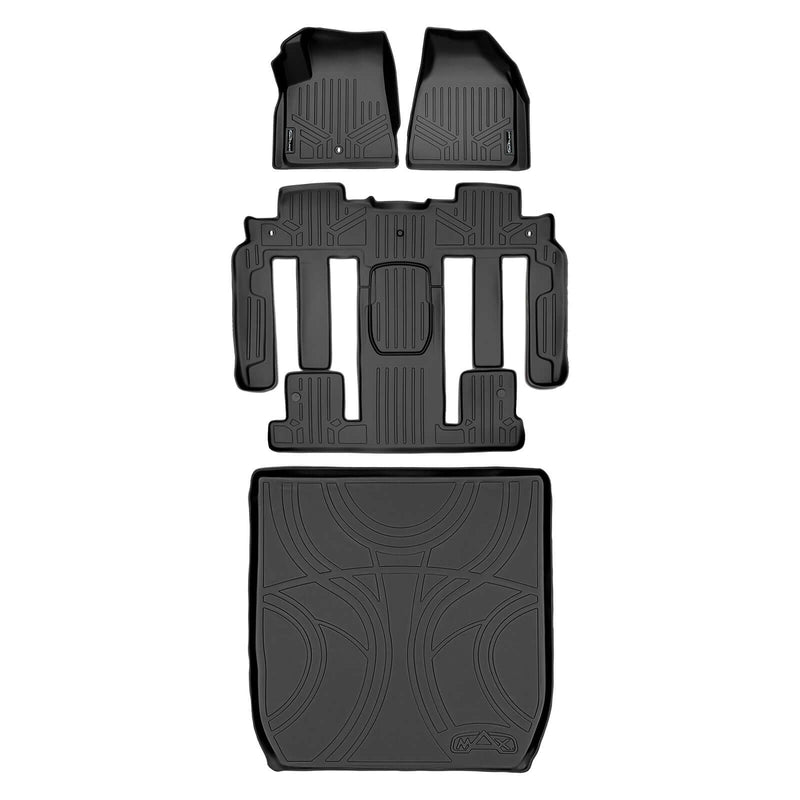 Load image into Gallery viewer, SMARTLINER Floor Liners for Traverse/Enclave (2nd Row Bucket)
