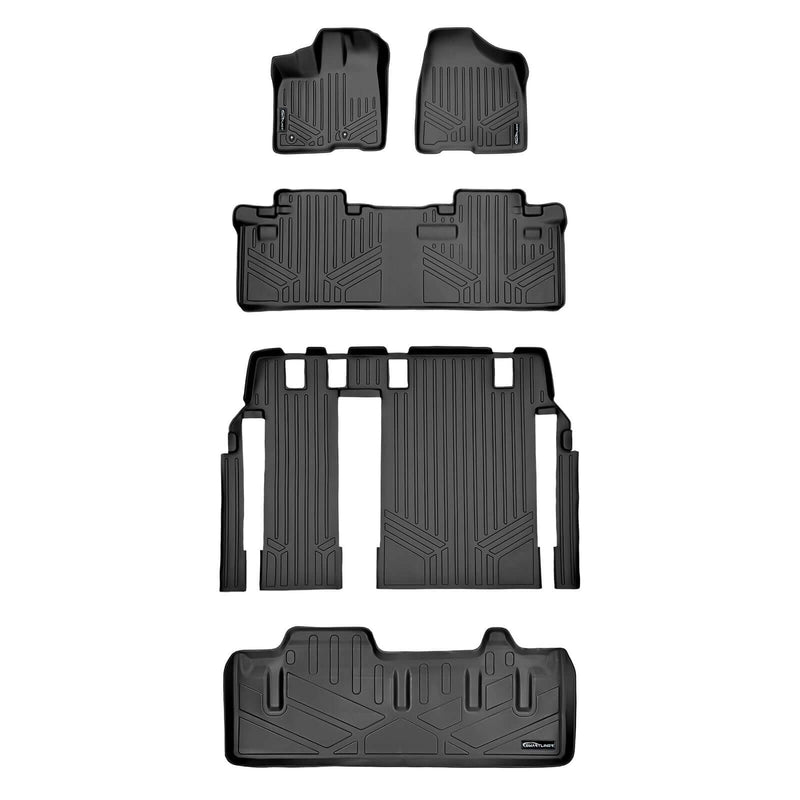 Load image into Gallery viewer, SMARTLINER Custom Fit Floor Liners For 2011-2012 Toyota (Sienna 8 Passenger Model)