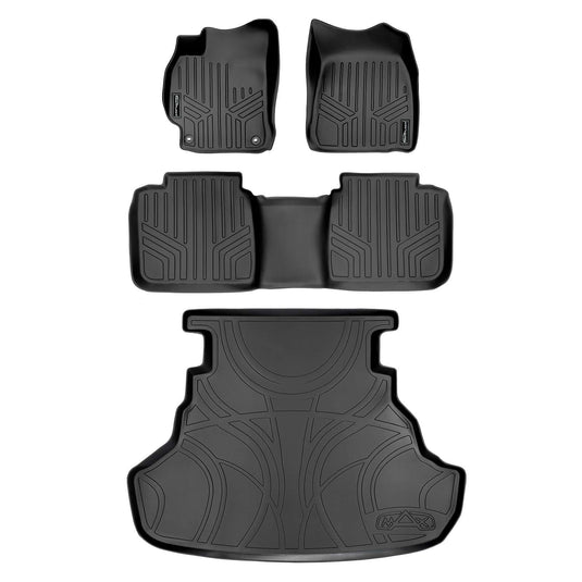 SMARTLINER Custom Fit Floor Liners For 2012-2015 Toyota Camry (No Hybrid Models)