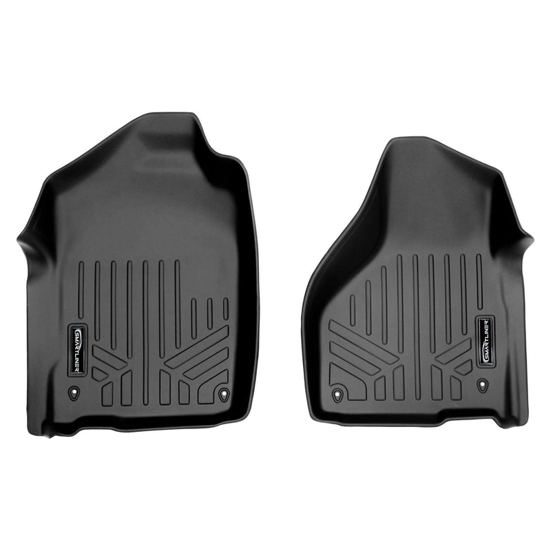 Load image into Gallery viewer, SMARTLINER Custom Fit Floor Liners For 2012-2022 RAM Standard Cab or Quad Cab with 1st Row Dual Floor Hooks