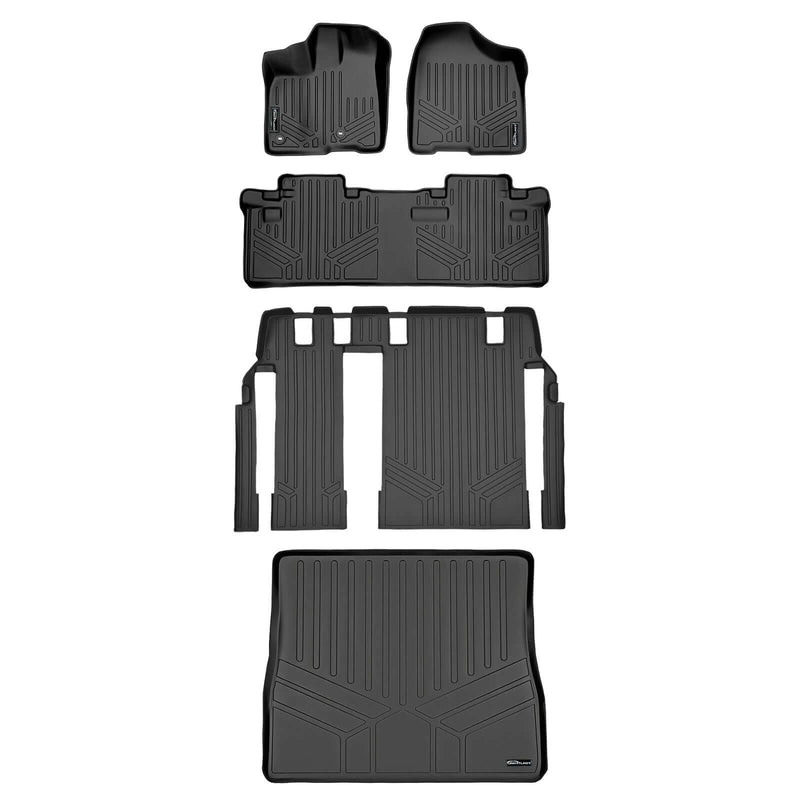 Load image into Gallery viewer, SMARTLINER Custom Fit Floor Liners For 2013-2020 Toyota Sienna (8 Passenger Model)