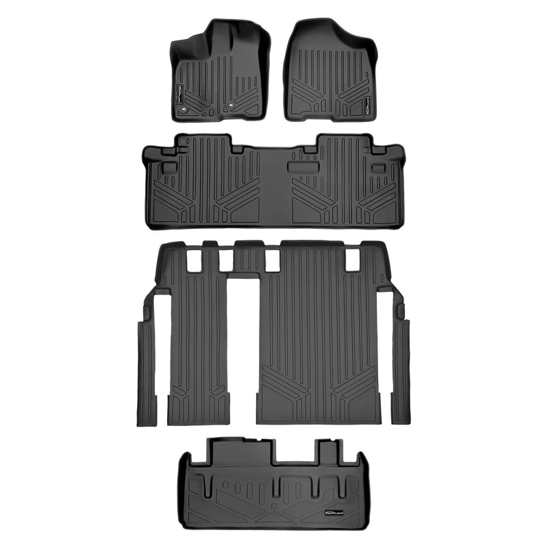 Load image into Gallery viewer, SMARTLINER Custom Fit Floor Liners For 2013-2020 Toyota Sienna (8 Passenger Model)