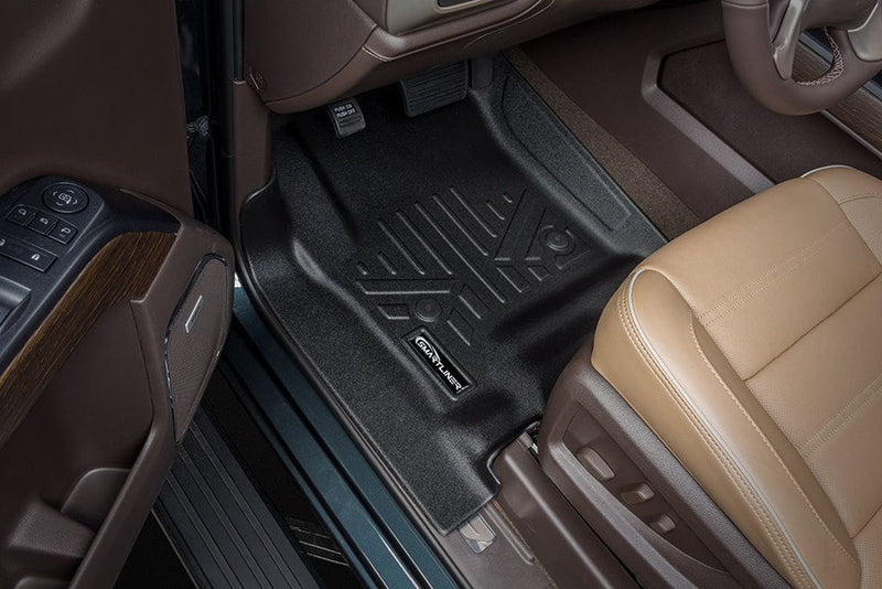 Load image into Gallery viewer, Smart Trim™ Floor Liners For 2015-2020 Cadillac Escalade with Second Row Bucket Seats