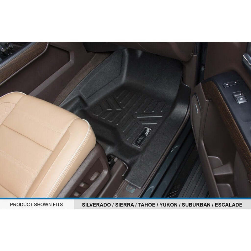 Load image into Gallery viewer, Smart Trim™ Floor Liners For 2015-2020 Chevrolet Tahoe / GMC Yukon (2nd Row Bucket)