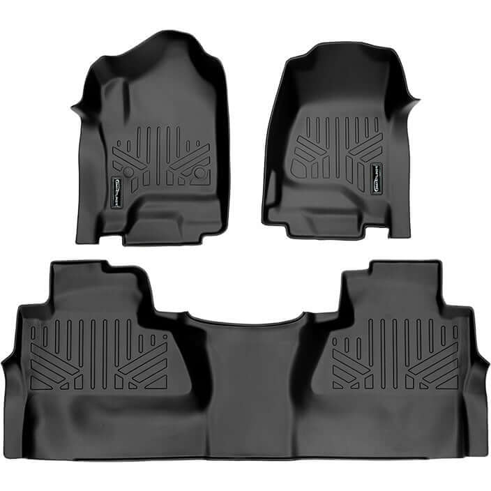 Load image into Gallery viewer, SMARTLINER Custom Fit Floor Liners For 2014-2018 Silverado/Sierra 1500 - 2015-2021 2500/3500 HD