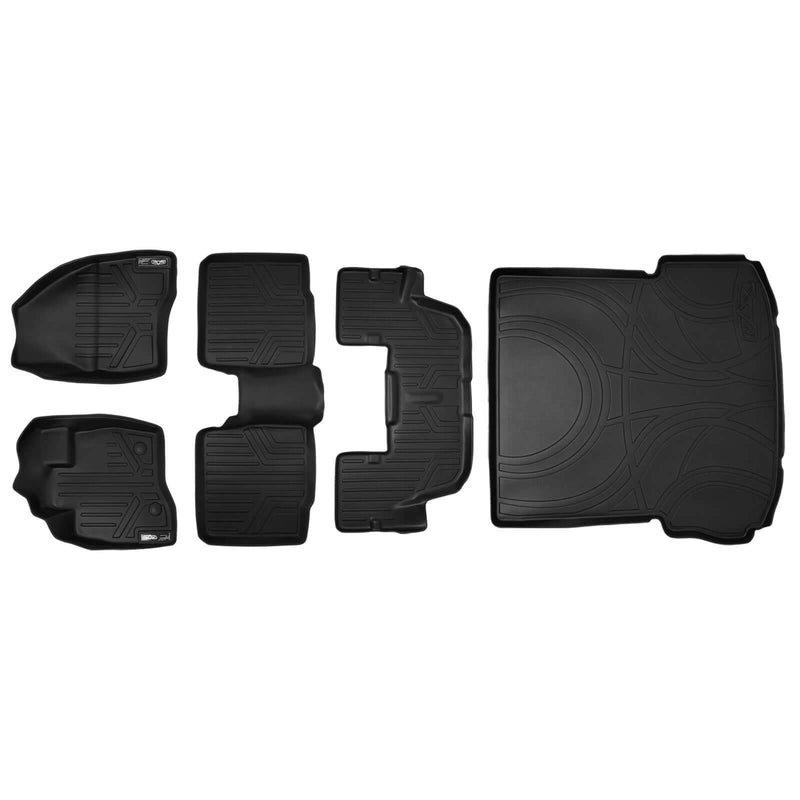 Load image into Gallery viewer, SMARTLINER Custom Fit Floor Liners For 2015-2016 Ford Explorer without 2nd Row Center Console
