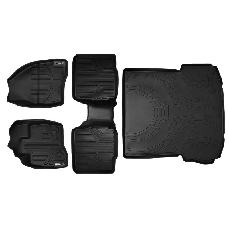 Load image into Gallery viewer, SMARTLINER Custom Fit Floor Liners For 2015-2016 Ford Explorer with 2nd Row Center Console