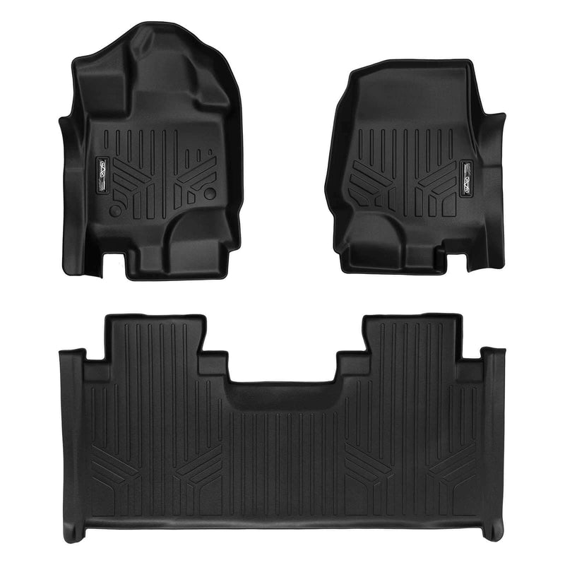 Load image into Gallery viewer, SMARTLINER Custom Fit Floor Liners For 2015-2026 Ford F-150 SuperCab with 1st Row Bench Seat with Vinyl Flooring