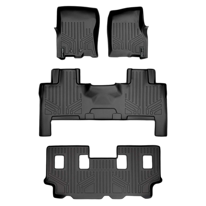 Load image into Gallery viewer, Smart Trim™ Floor Liners For 2011 - 2017 Ford Expedition EL/Lincoln Navigator ((2nd Row Bench) or Console)