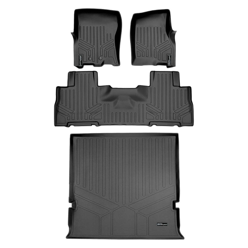 Load image into Gallery viewer, SMARTLINER Custom Fit Floor Liners For 2011 - 2017 Ford Expedition/Lincoln Navigator with 2nd Row Bucket Seats (No Console)