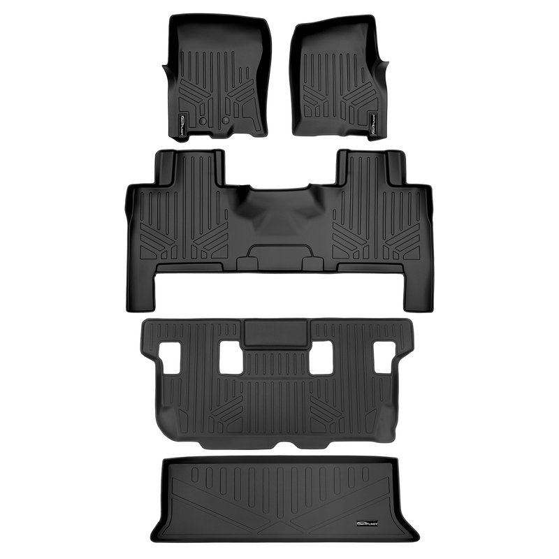 Load image into Gallery viewer, SMARTLINER Custom Fit Floor Liners For 2011-2017 Ford Expedition/Lincoln Navigator with 2nd Row Bench Seat or Console