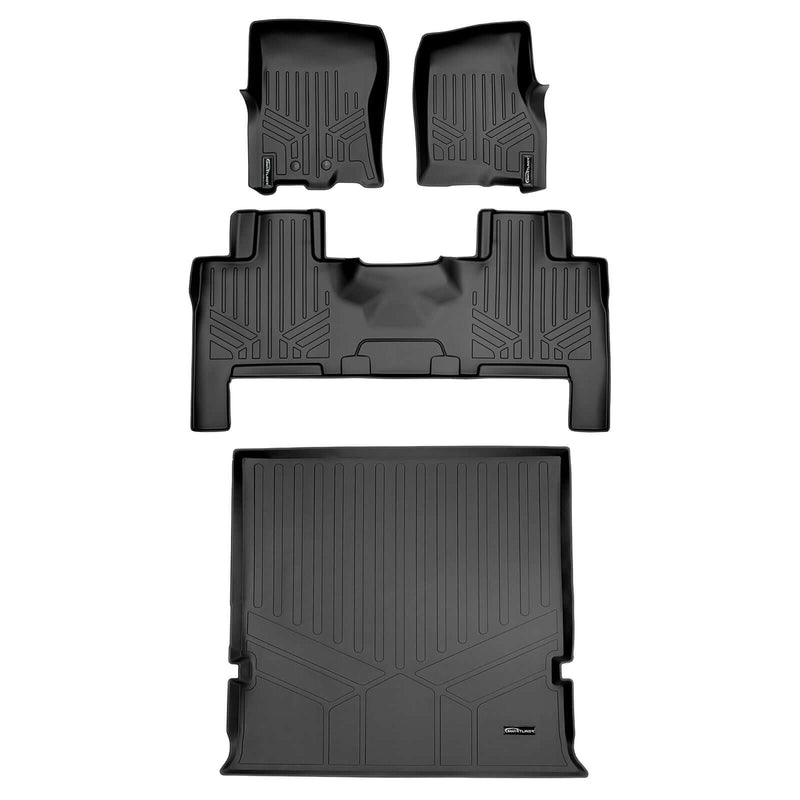 Load image into Gallery viewer, SMARTLINER Custom Fit Floor Liners For 2011-2017 Ford Expedition/Lincoln Navigator with 2nd Row Bench Seat or Console