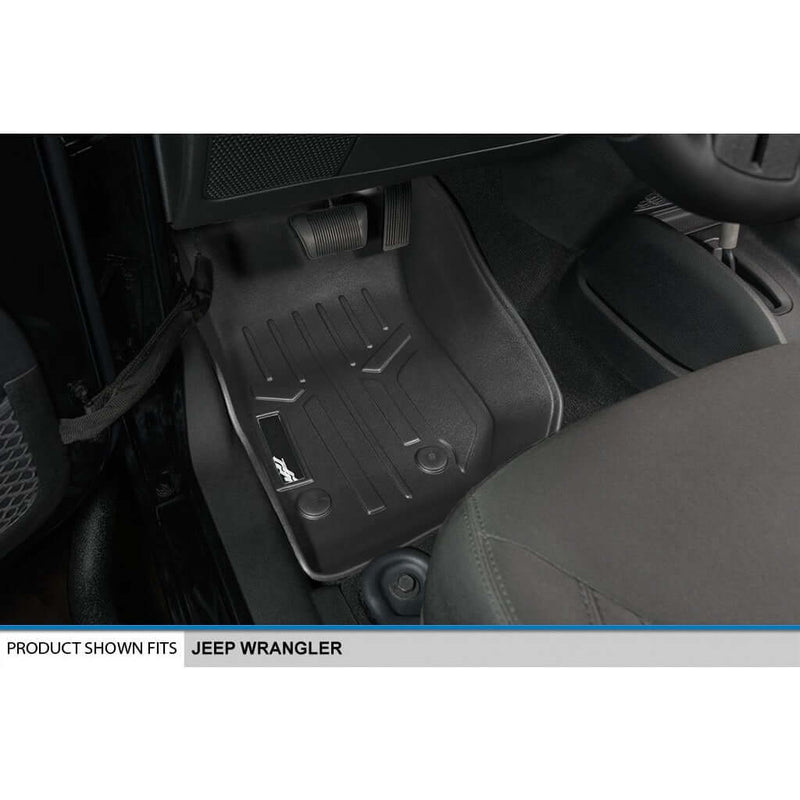 Load image into Gallery viewer, Smart Trim™ Floor Liners For 2015-2018 Jeep Wrangler Unlimited (JK Old Body Style Only)