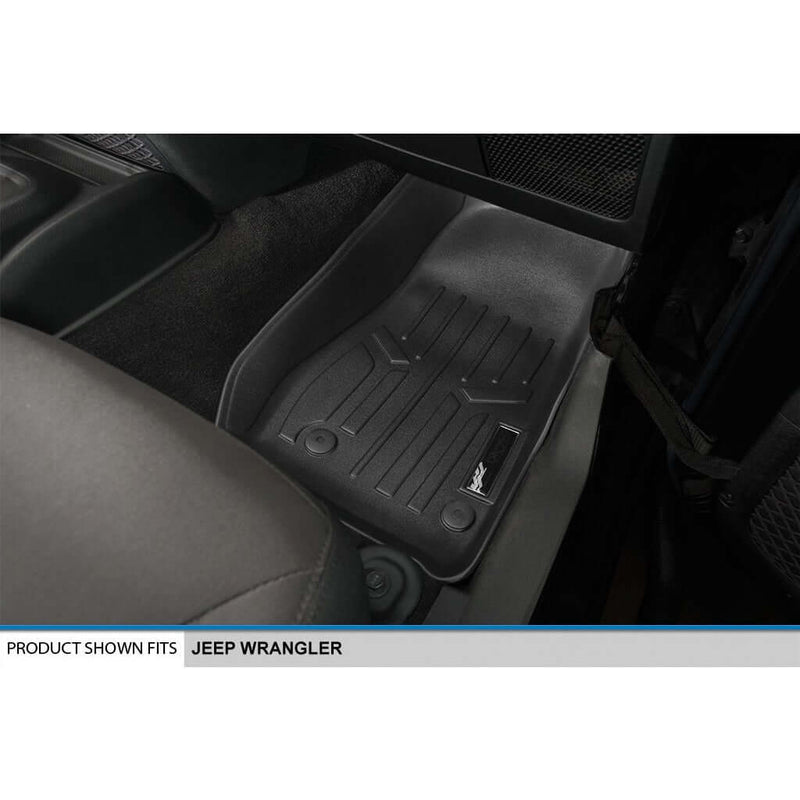 Load image into Gallery viewer, SMARTLINER Floor Liners for 2015-2018 Jeep Wrangler 2 Door Model Only (JK Old Body Style Only)
