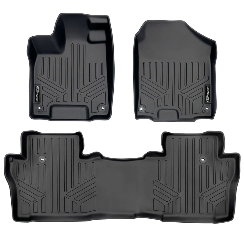 Load image into Gallery viewer, SMARTLINER Custom Fit Floor Liners For 2016-2022 Honda Pilot (7 Passenger Model)