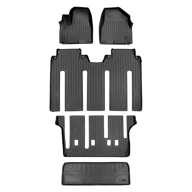 Load image into Gallery viewer, SMARTLINER Custom Fit Floor Liners For 2015-2021 Kia Sedona (7 Passenger Model Only)
