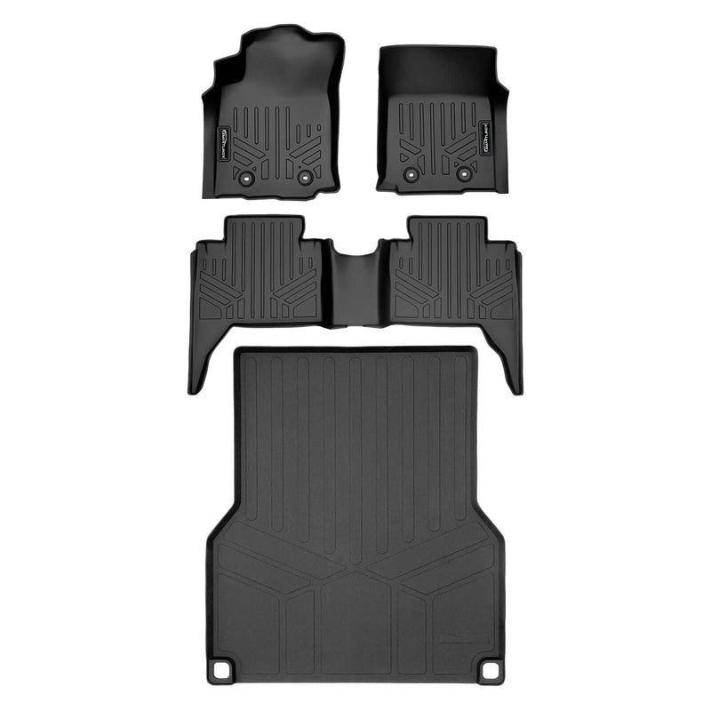 Load image into Gallery viewer, SmartCoverage™ Custom Fit Floor Liners For 2018-2023 Toyota Tacoma with Manual Transmission