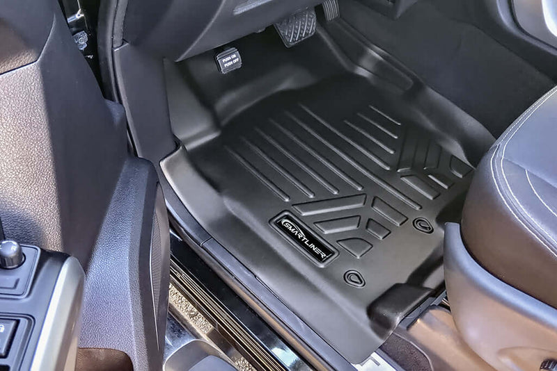 Load image into Gallery viewer, SMARTLINER Floor Liners for 2017-2025 Nissan Titan Crew Cab With Under Seat Storage