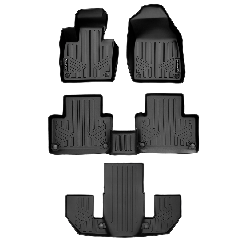 Load image into Gallery viewer, SMARTLINER Custom Fit Floor Liners For 2021-2026 Volvo XC90 (7 Passenger Models)