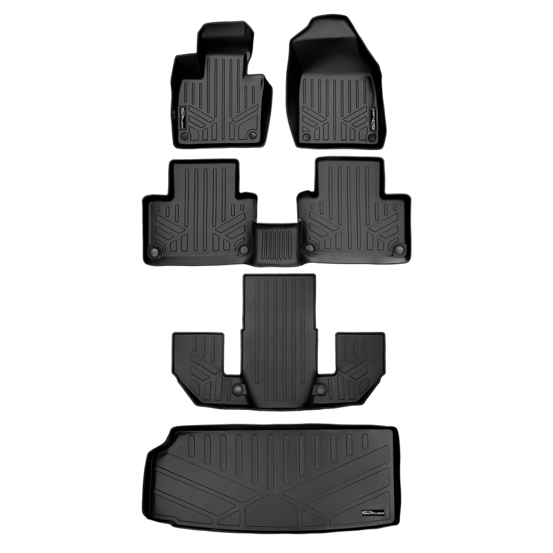 Load image into Gallery viewer, SMARTLINER Custom Fit Floor Liners For 2021-2026 Volvo XC90 (7 Passenger Models)