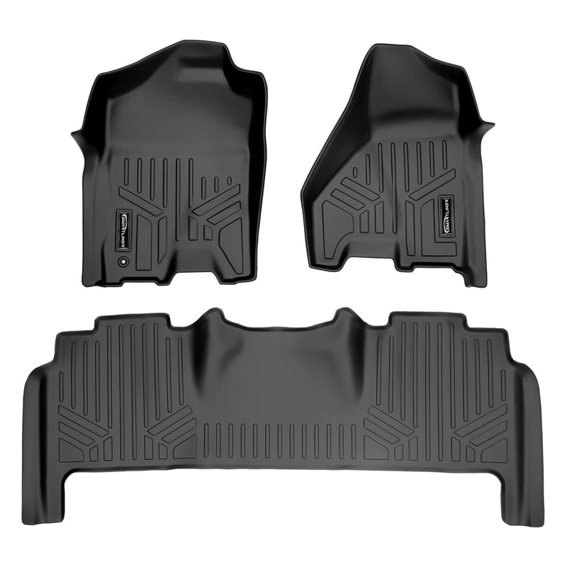 Load image into Gallery viewer, SMARTLINER Custom Fit Floor Liners For 2010-2012 Ram 2500/3500 Mega Cab with Single Front Floor Hook