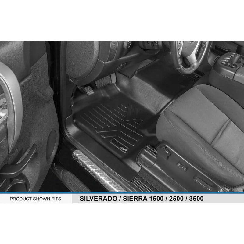 Load image into Gallery viewer, Smart Trim™ Floor Liners For 2007-2013 Silverado/Sierra 1500 - 2007-2014 2500/3500 HD Crew Cabin