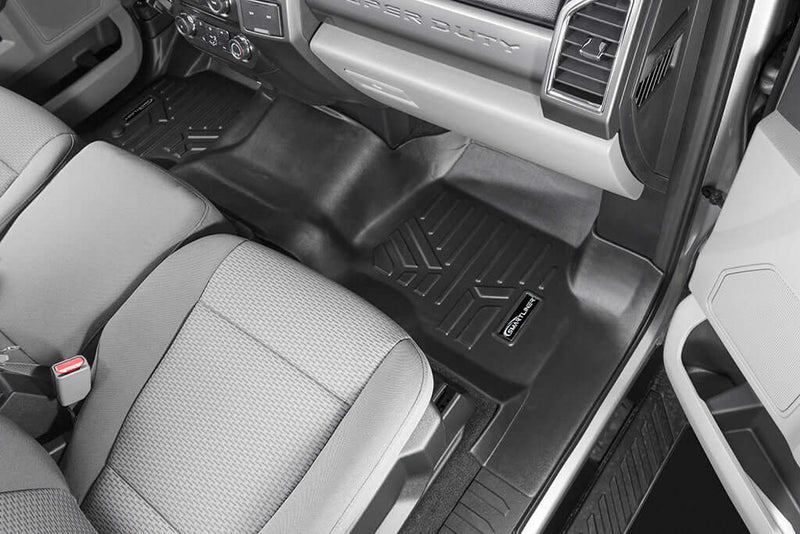 Load image into Gallery viewer, SMARTLINER Floor Liners for 2017-2026 Ford F-250|F-350 Super Crew Cab (1st Row Bench) with Over The Hump Coverage and no 2nd Row Under Seat Storage