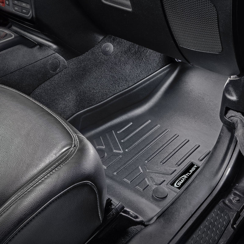 Load image into Gallery viewer, SMARTLINER Custom Fit Floor Liners For 18-24 Wrangler JL Unlimited (with Sub and No Flat Load Floor)