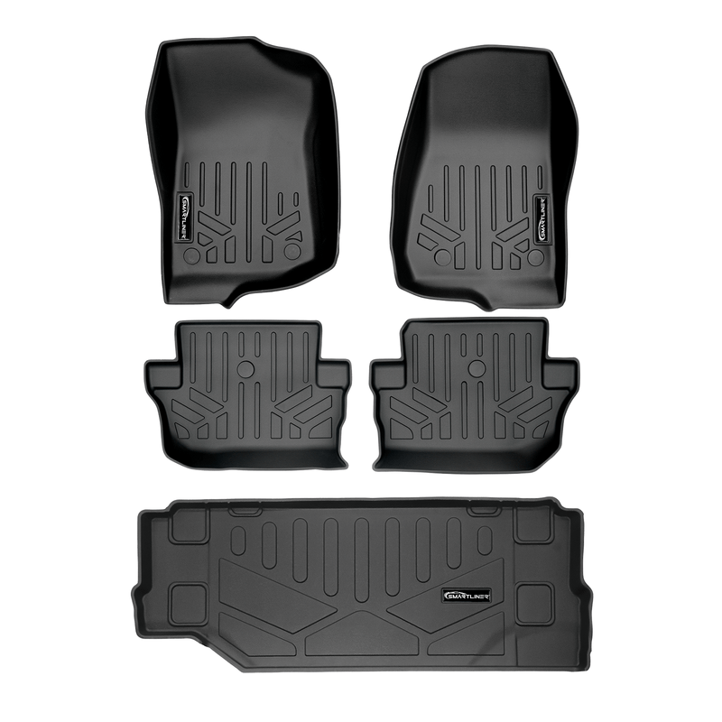 Load image into Gallery viewer, SMARTLINER Floor Liners for 2018-2025 Jeep Wrangler 2-Door (JL New Body Style - not JK)