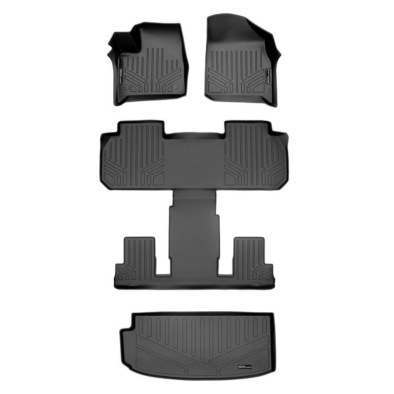 Load image into Gallery viewer, SMARTLINER Custom Fit Floor Liners For 2018-2023 Chevrolet Traverse with 2nd Row Bucket Seats