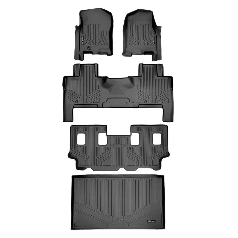 Load image into Gallery viewer, Smart Trim™ Floor Liners For 2007 - 2017 Ford Expedition EL/Lincoln Navigator L (with Console)