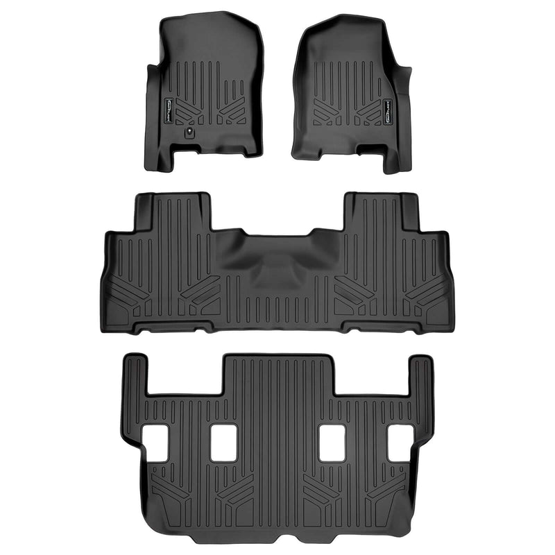 Load image into Gallery viewer, SMARTLINER Custom Fit Floor Liners For 2007 - 2017 Ford Expedition/Lincoln Navigator with 2nd Row Bucket Seats (No EL or L Models)