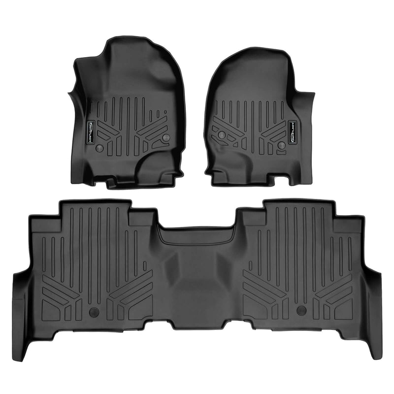 Load image into Gallery viewer, SMARTLINER Floor Liners for 2018-2024 Ford Expedition Max/Lincoln Navigator L ((2nd Row Bench))
