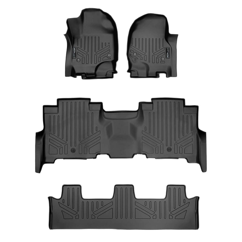Load image into Gallery viewer, SMARTLINER Floor Liners for 2018-2024 Ford Expedition Max/Lincoln Navigator L ((2nd Row Bench))