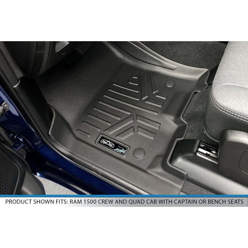 Load image into Gallery viewer, SMARTLINER Custom Fit Floor Liners For 2019-2024 Ram 1500 Quad Cab without Rear Underseat Storage Box