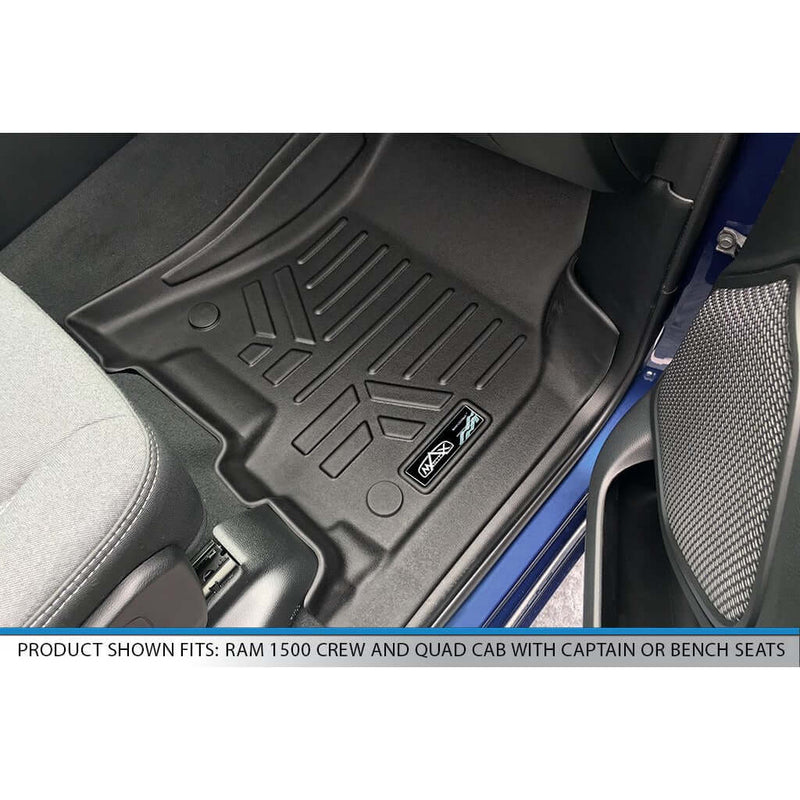 Load image into Gallery viewer, SMARTLINER Custom Fit Floor Liners For 2019-2024 Ram 1500 Quad Cab without Rear Underseat Storage Box