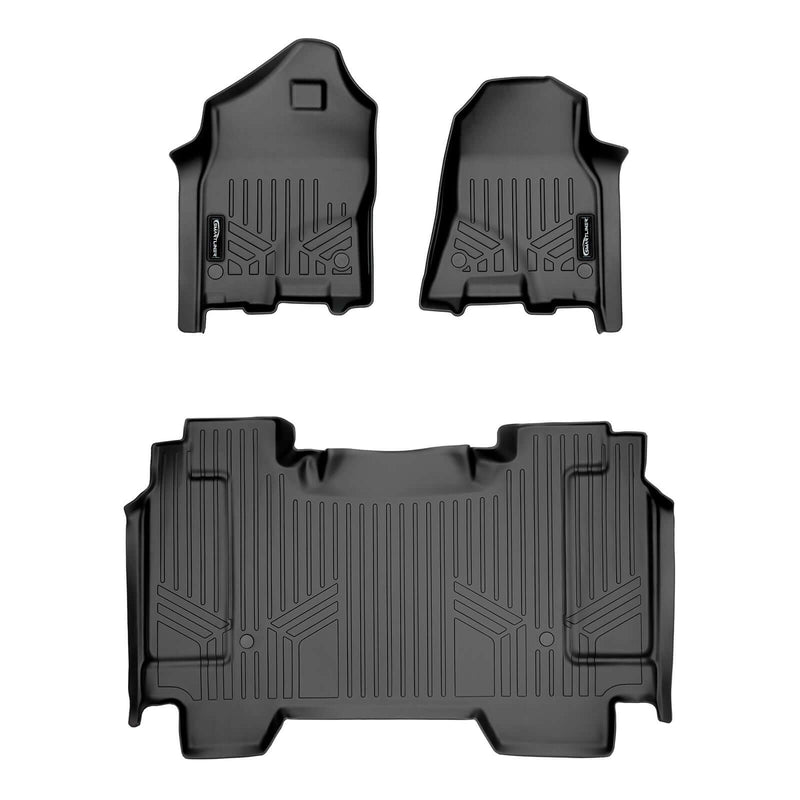 Load image into Gallery viewer, SMARTLINER Custom Fit Floor Liners For 2019 - 2024 Ram 1500 Crew Cab Vinyl Flooring without Rear Underseat Storage Box