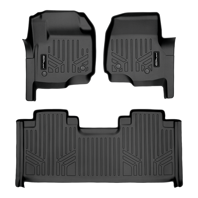 Load image into Gallery viewer, SMARTLINER Floor Liners for 2017-2026 SuperCab | Vinyl | & Bucket Seats
