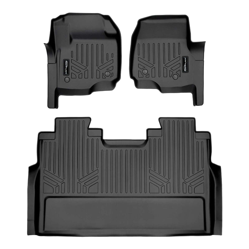 Load image into Gallery viewer, SMARTLINER Custom Fit Floor Liners For 2017-2025 Super Duty Crew Cab with Vinyl Flooring