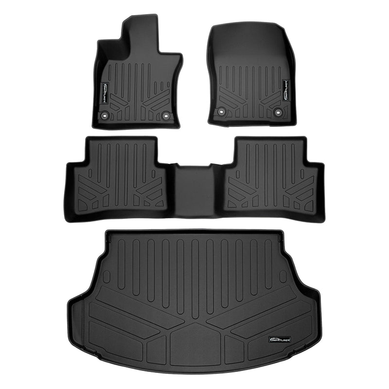 Load image into Gallery viewer, SMARTLINER Custom Fit Floor Liners For 2019-2025 Lexus UX Hybrid (Only Fits Models With Subwoofer in Cargo Area)