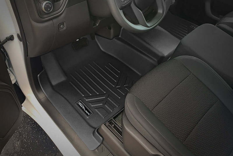 Load image into Gallery viewer, SMARTLINER Floor Liners for 2020-2026 Chevy Silverado 2500 HD | 3500 HD (Double Cab|Vinyl|(1st Row Bench)|(OTH)