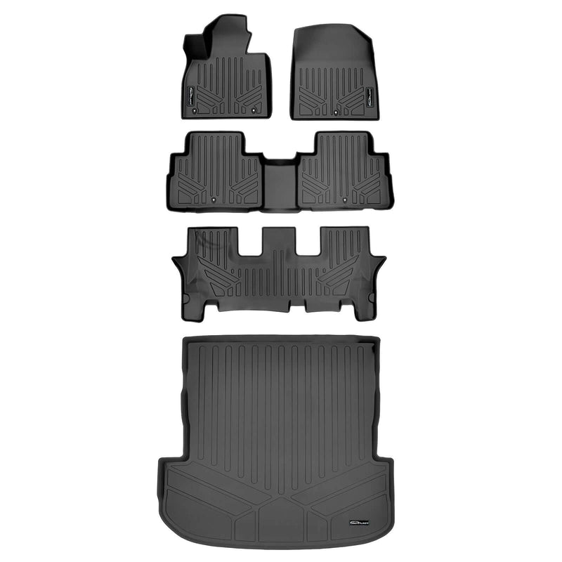 Load image into Gallery viewer, SMARTLINER Custom Fit Floor Liners For 2020-2025 Hyundai Palisade with 2nd Row Bench Seat