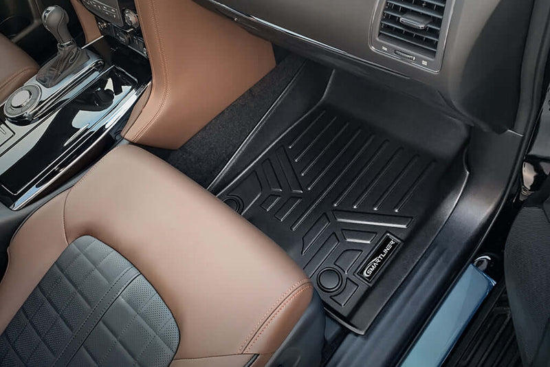 Load image into Gallery viewer, SMARTLINER Custom Fit Floor Liners For 2019-2024 Infiniti QX80 and 2019-2024 Nissan Armada No Bucket Seats & Center Console Only